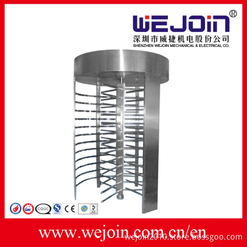 Automatic Stainless Steel Luxury Full Height Turnstiles Gates for Parking Facilities